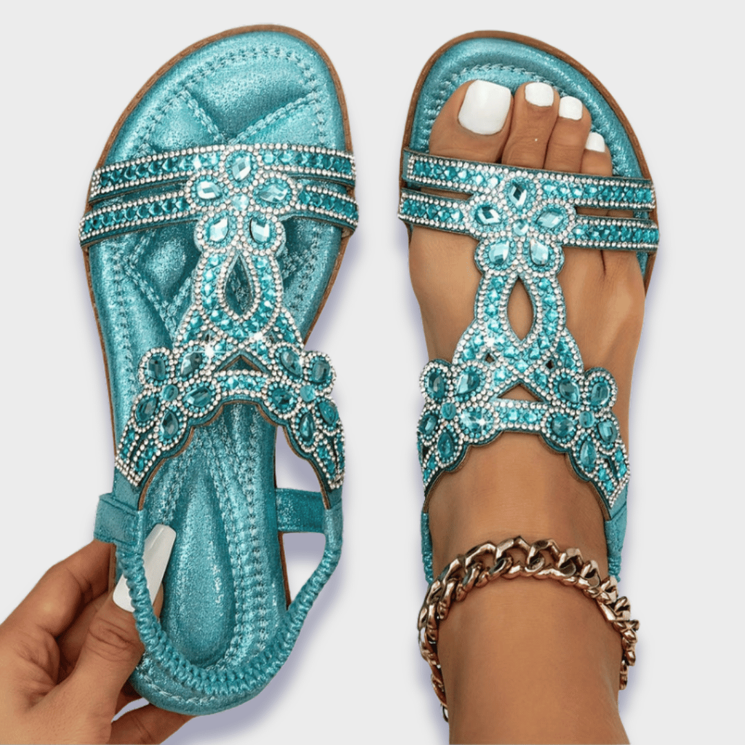 Franziska | Premium Ortopediske Boho Sandaler i Høy Kvalitet