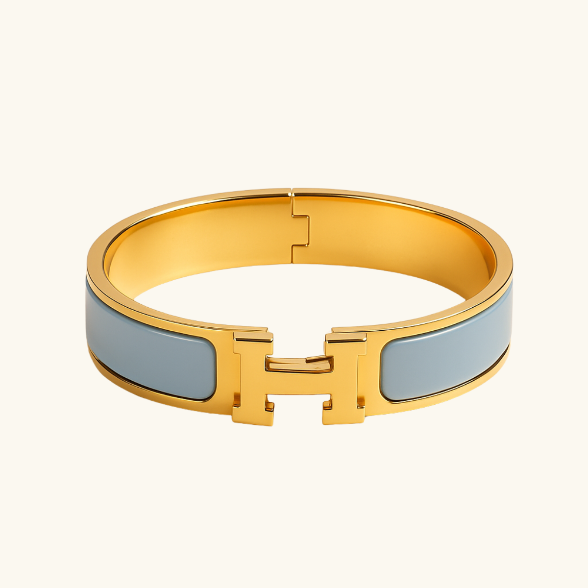 Elegant 'H' Armband fra Helena