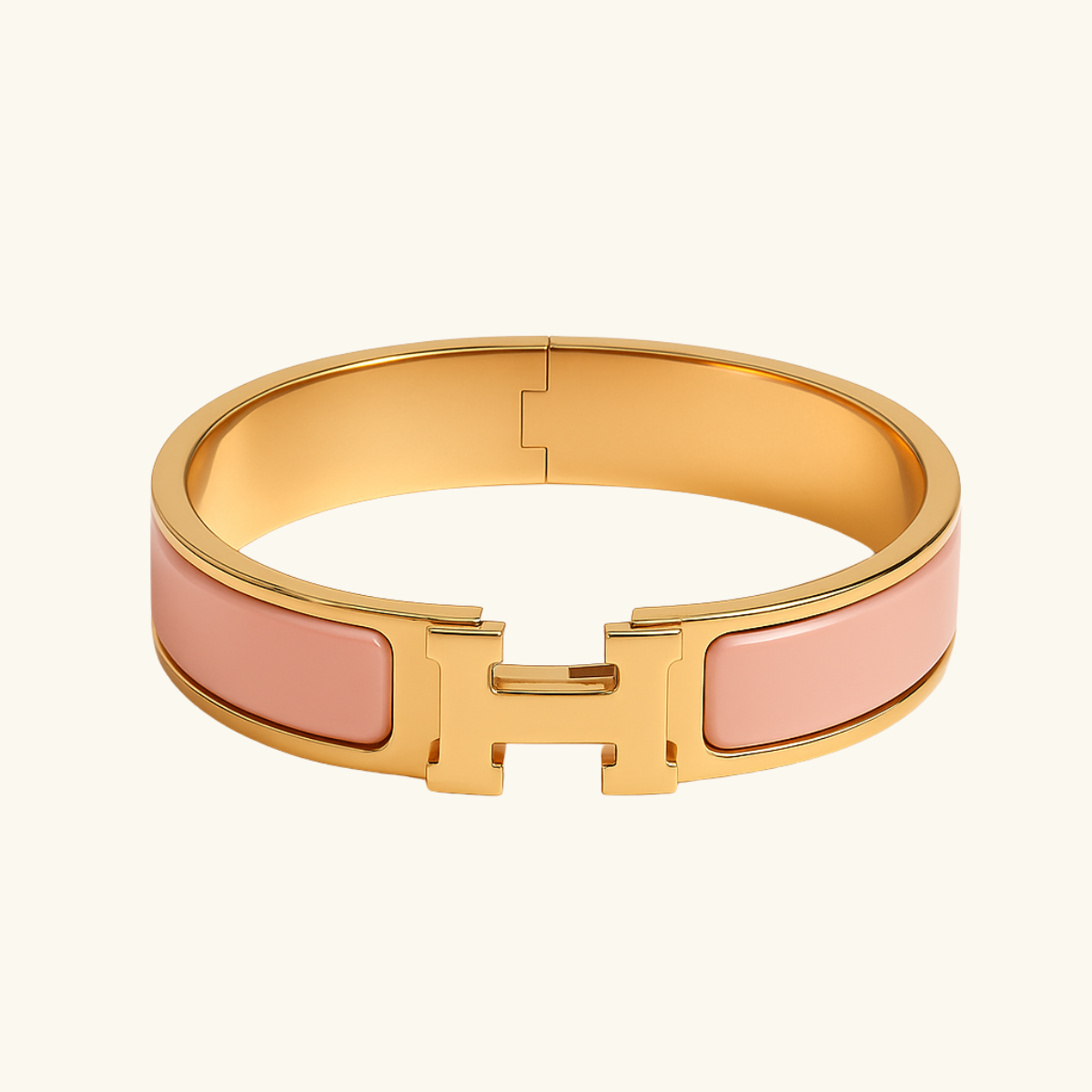 Elegant 'H' Armband fra Helena
