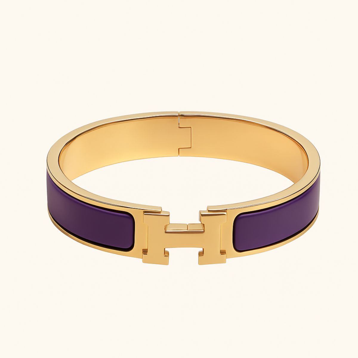 Elegant 'H' Armband fra Helena