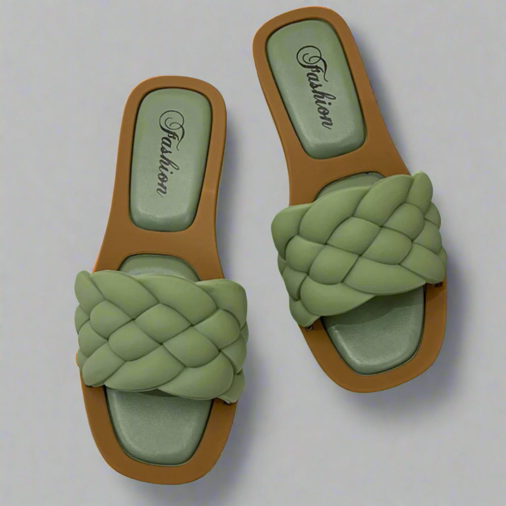 Ilonka | Elegante sandaler med myk, vegansk overflate