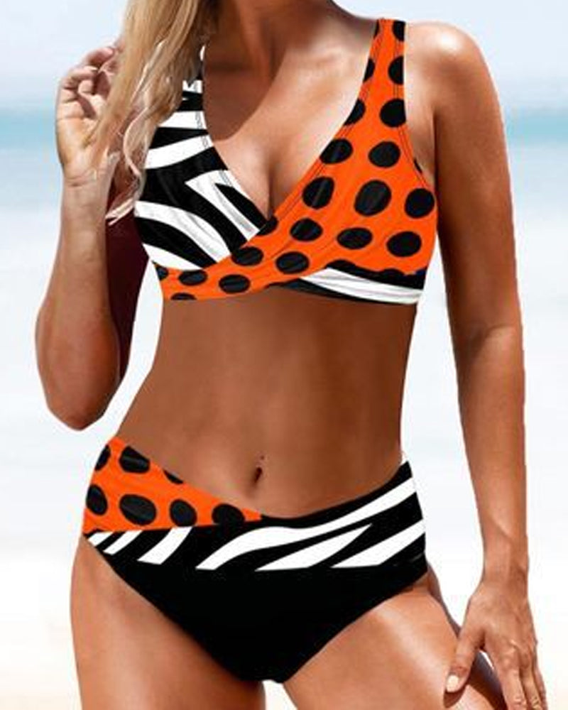 Eva - Fargerik bikini