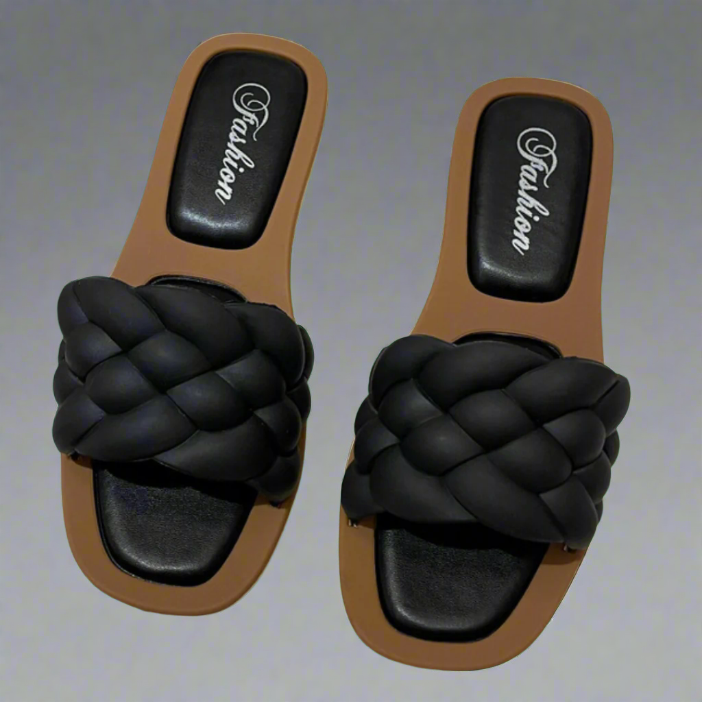 Ilonka | Elegante sandaler med myk, vegansk overflate