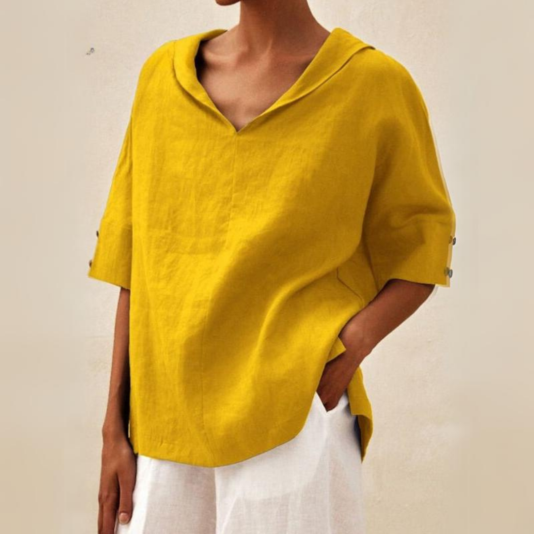 Eva™ | Løs Bluse med Loose Fit
