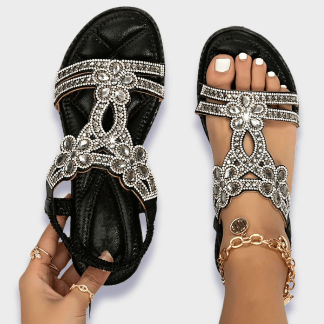 Franziska | Premium Ortopediske Boho Sandaler i Høy Kvalitet