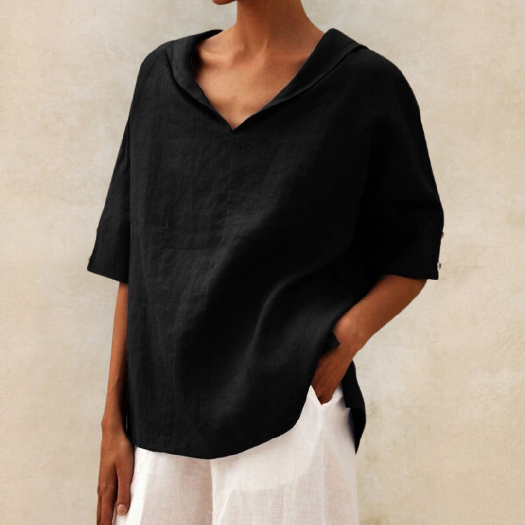 Eva™ | Løs Bluse med Loose Fit