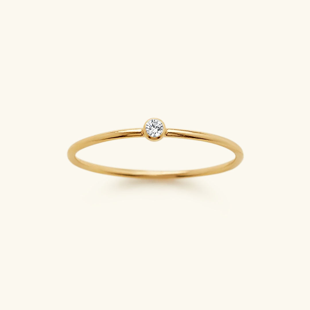 Amelia Ring med Äkta Sten