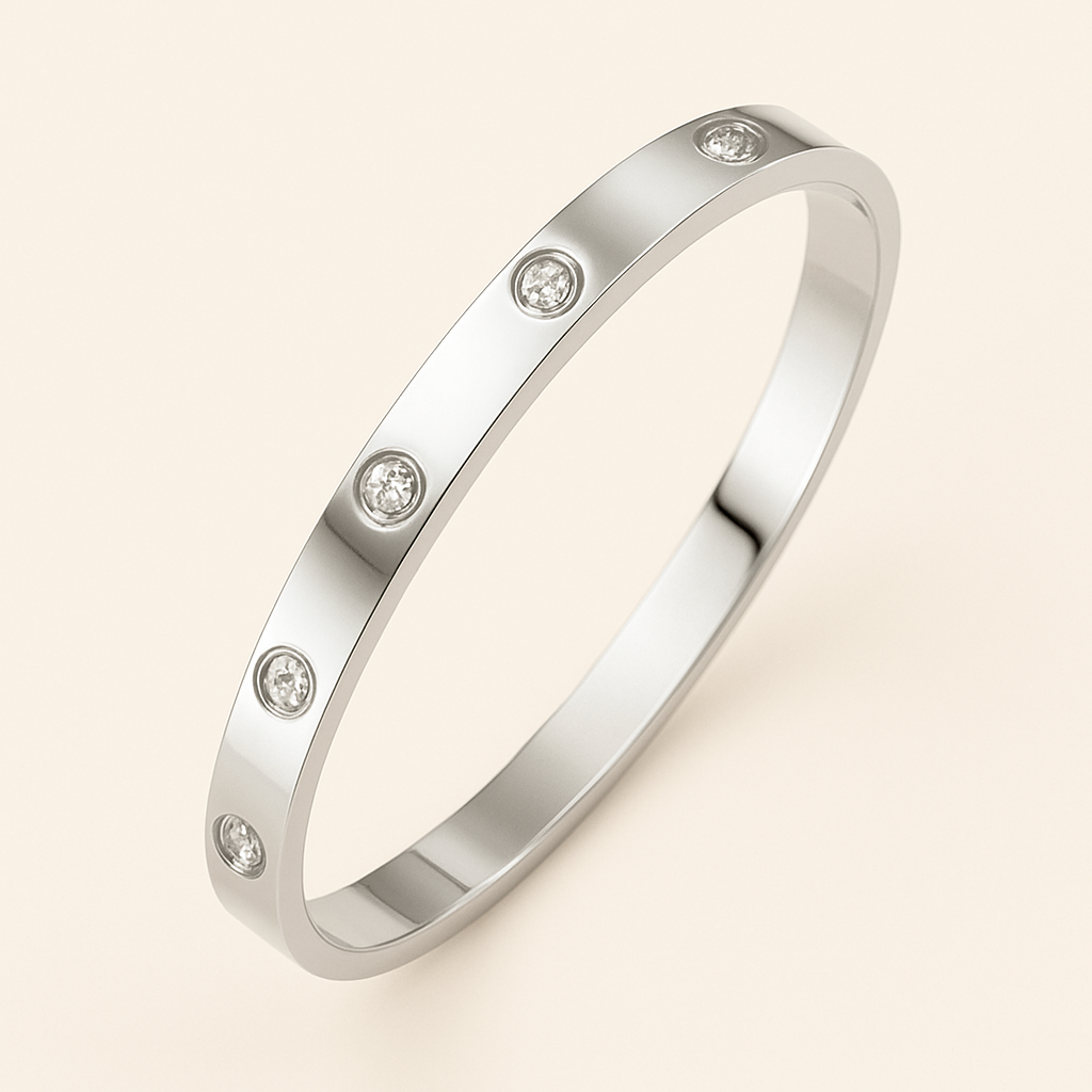 FINET Stylish Crystal Bracelet