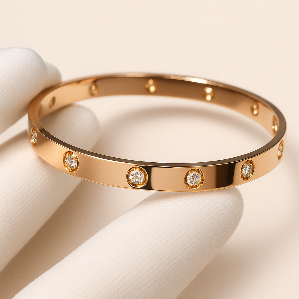 FINET Stylish Crystal Bracelet