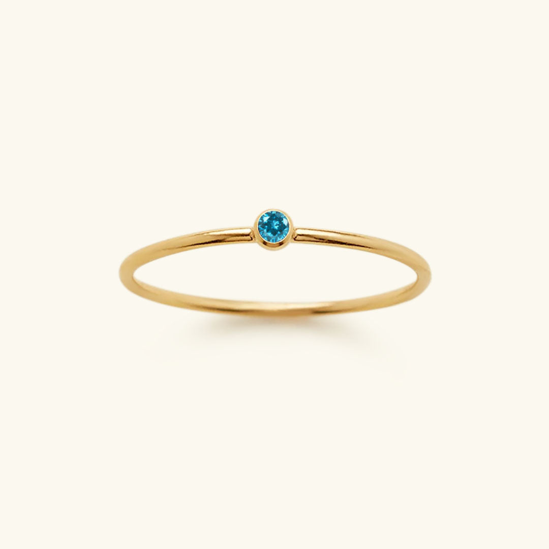 Amelia Ring med Äkta Sten