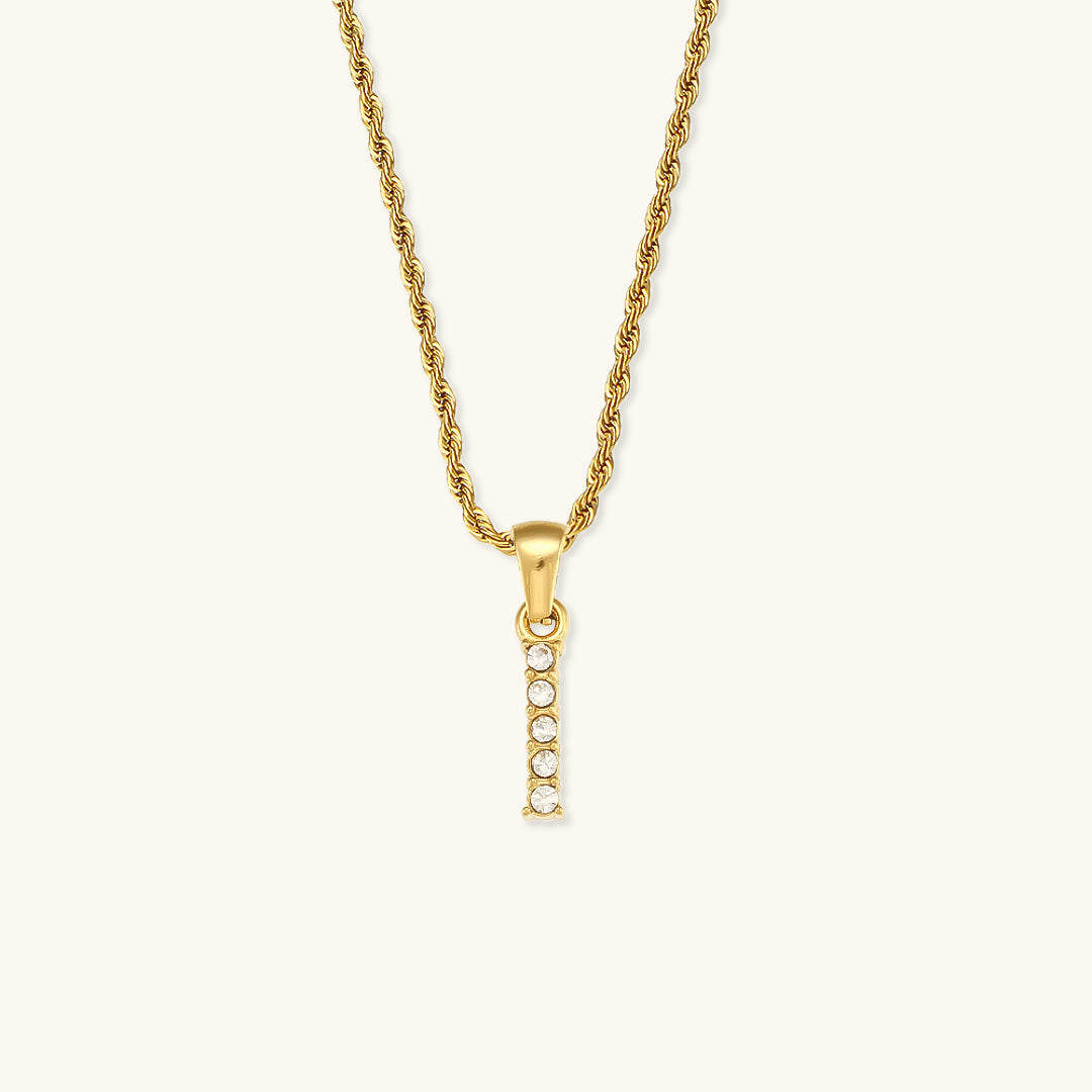 Initialer Diamantvedhæng fra Maeve