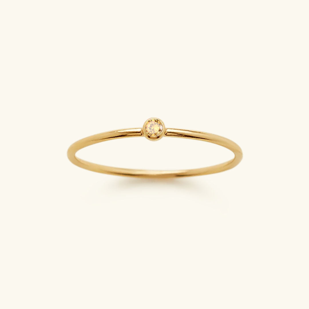 Amelia Ring med Äkta Sten