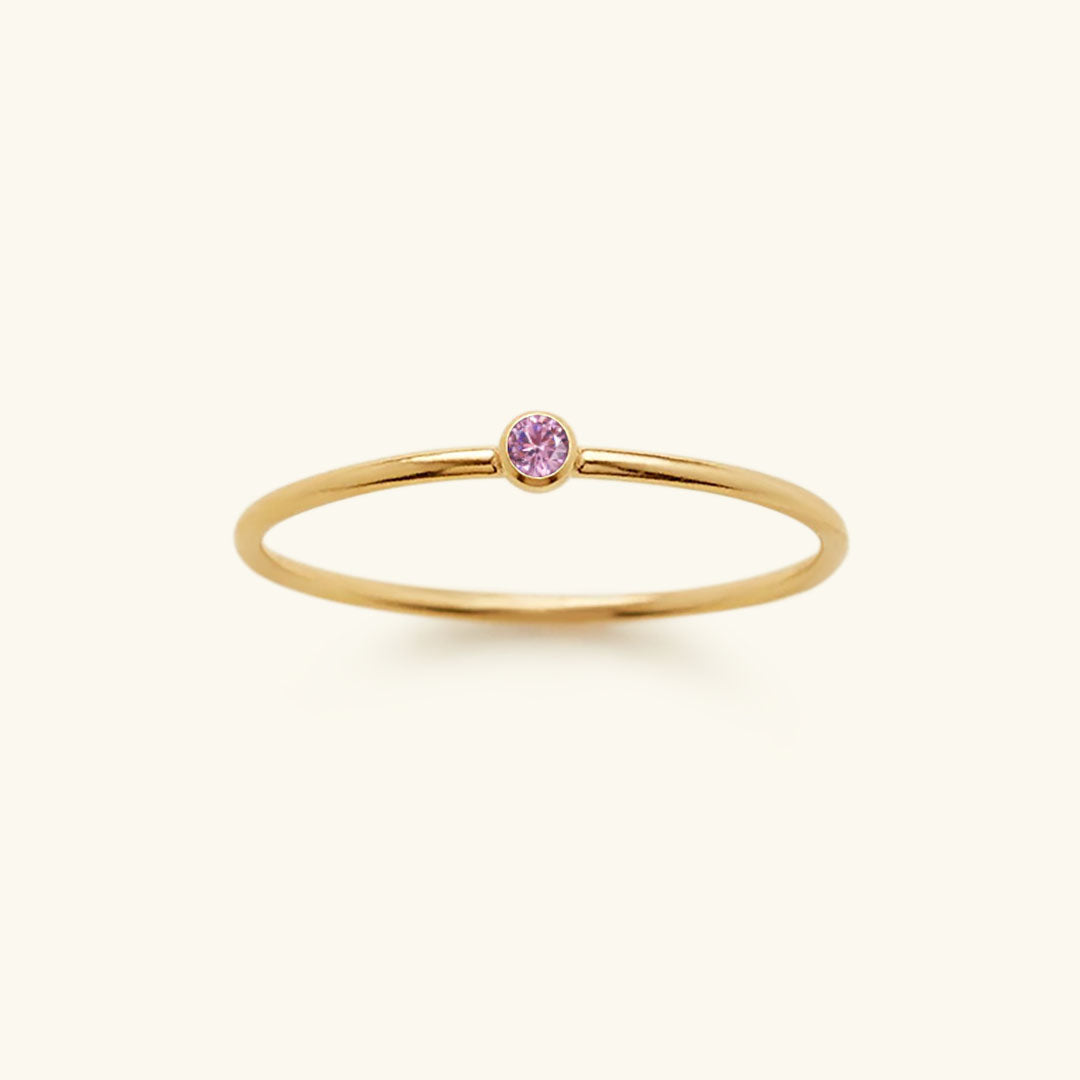 Amelia Ring med Äkta Sten