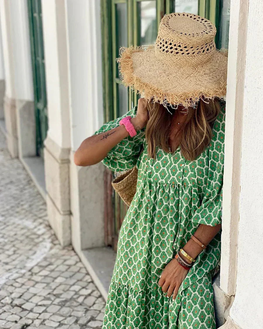 Fiona™ | Boho Chic Maxikjole