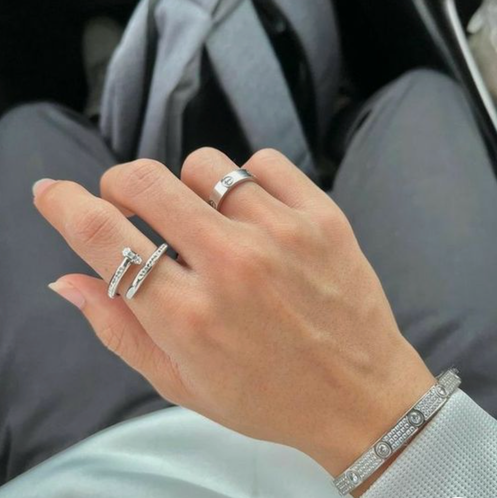 Elegant Sølvring