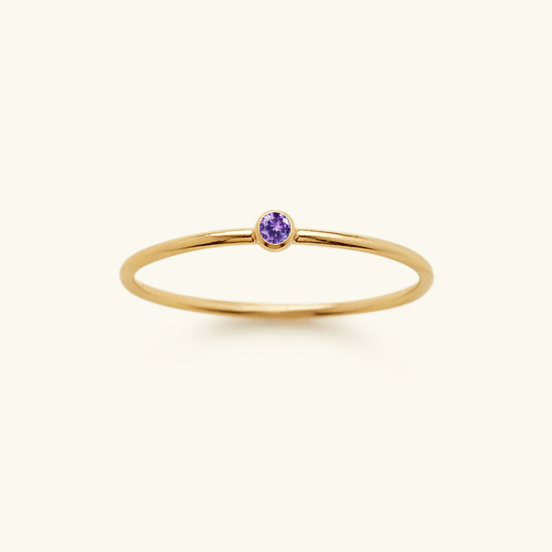 Amelia Ring med Äkta Sten