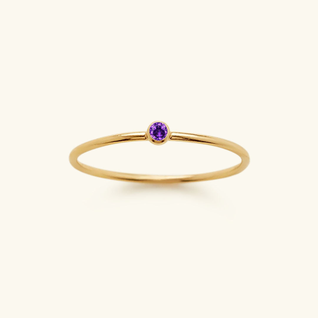 Amelia Ring med Äkta Sten
