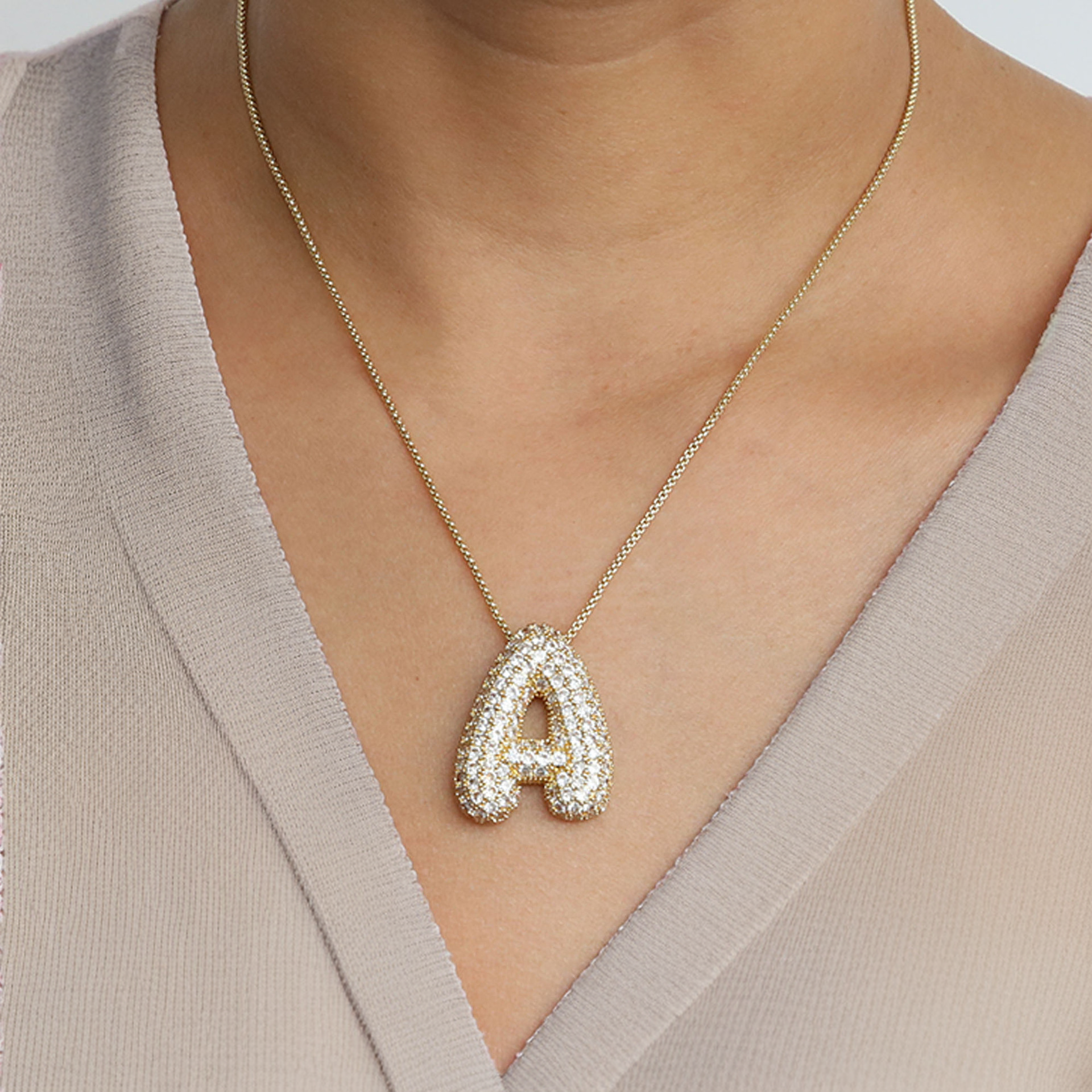 Burbulina Beginner Diamond Necklace