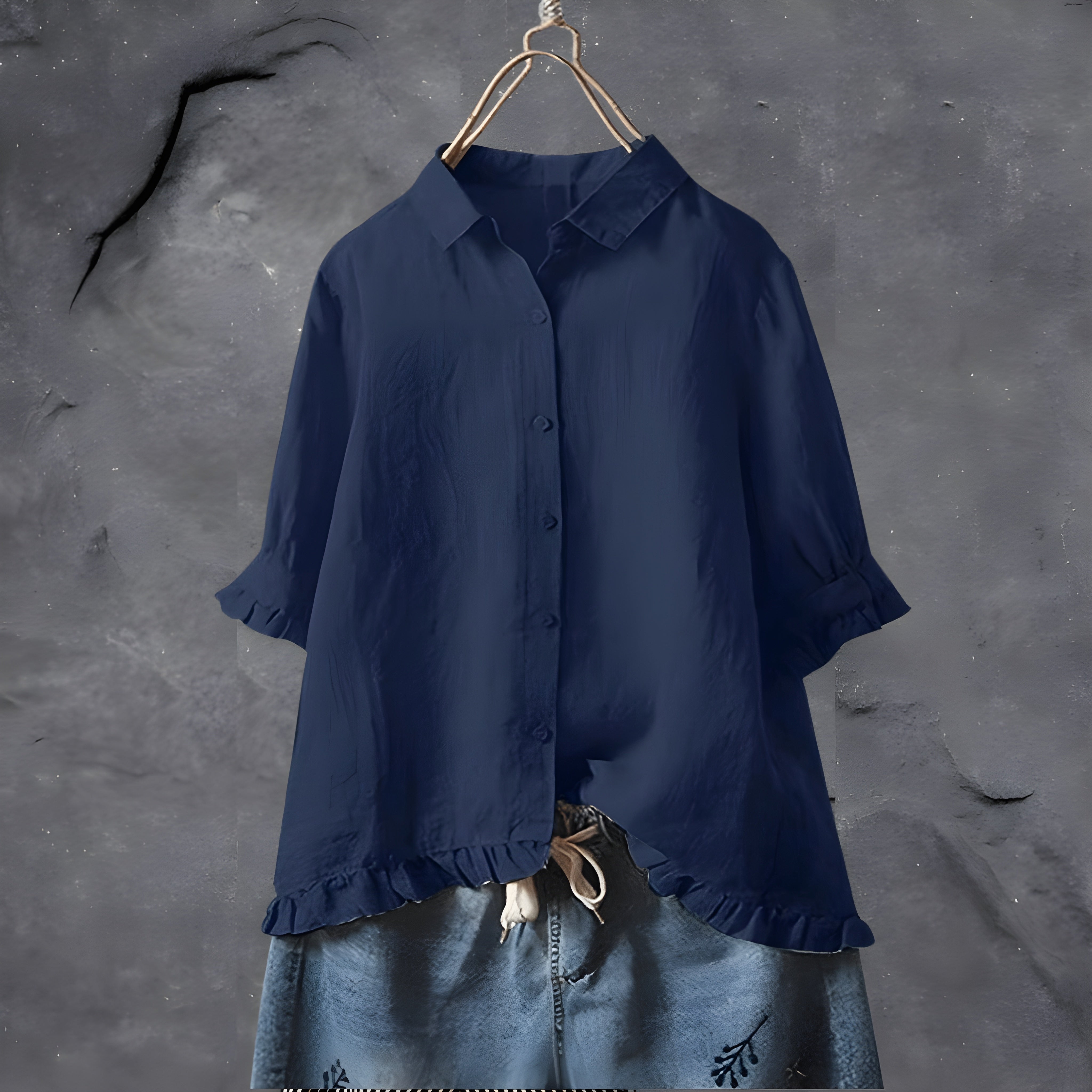 Inger™ | Elegant Bluse med Tidløs Klasse