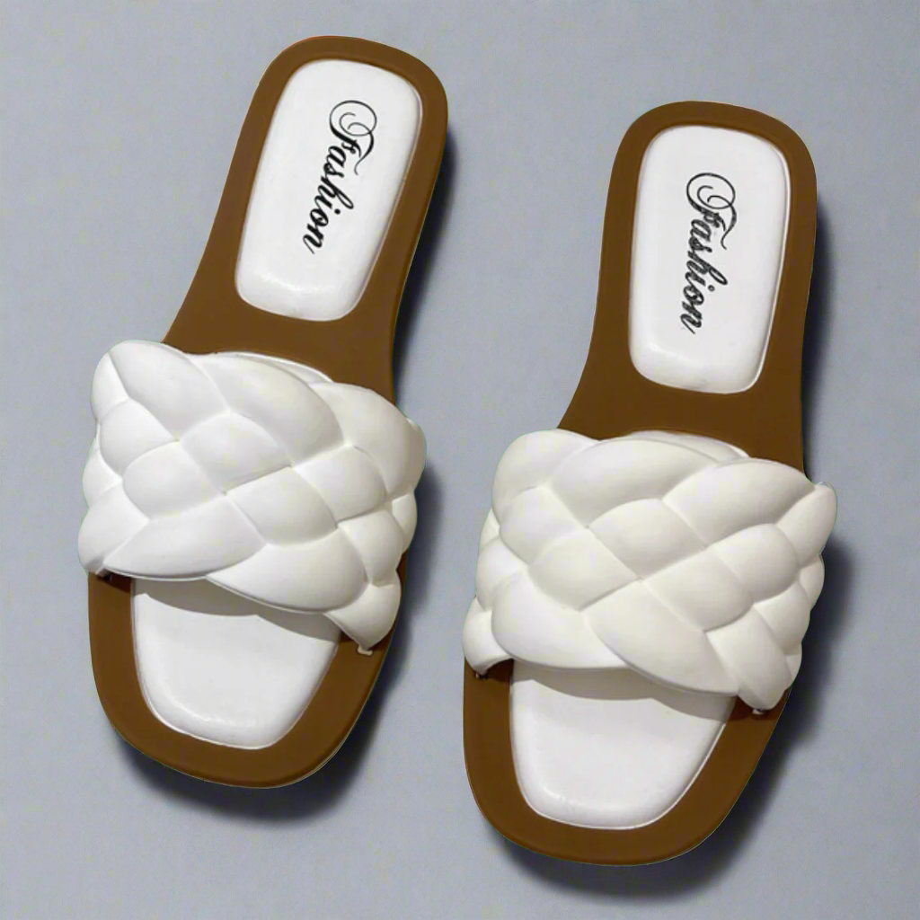 Ilonka | Elegante sandaler med myk, vegansk overflate