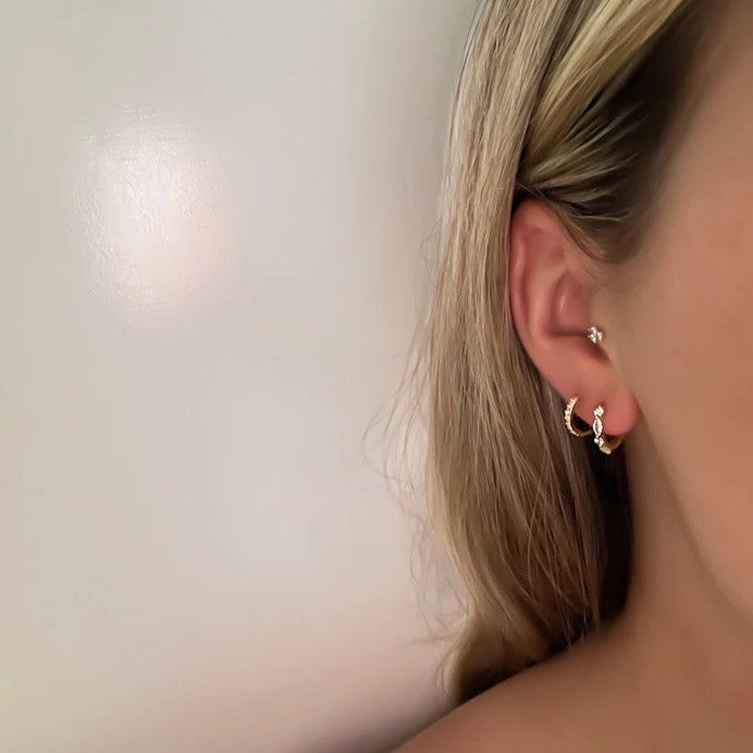 Aila Diamond Engagement Earrings