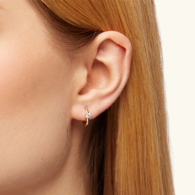 Diamantøreringe MORGANA" could be rewritten as "MORGANA Diamond Earrings.