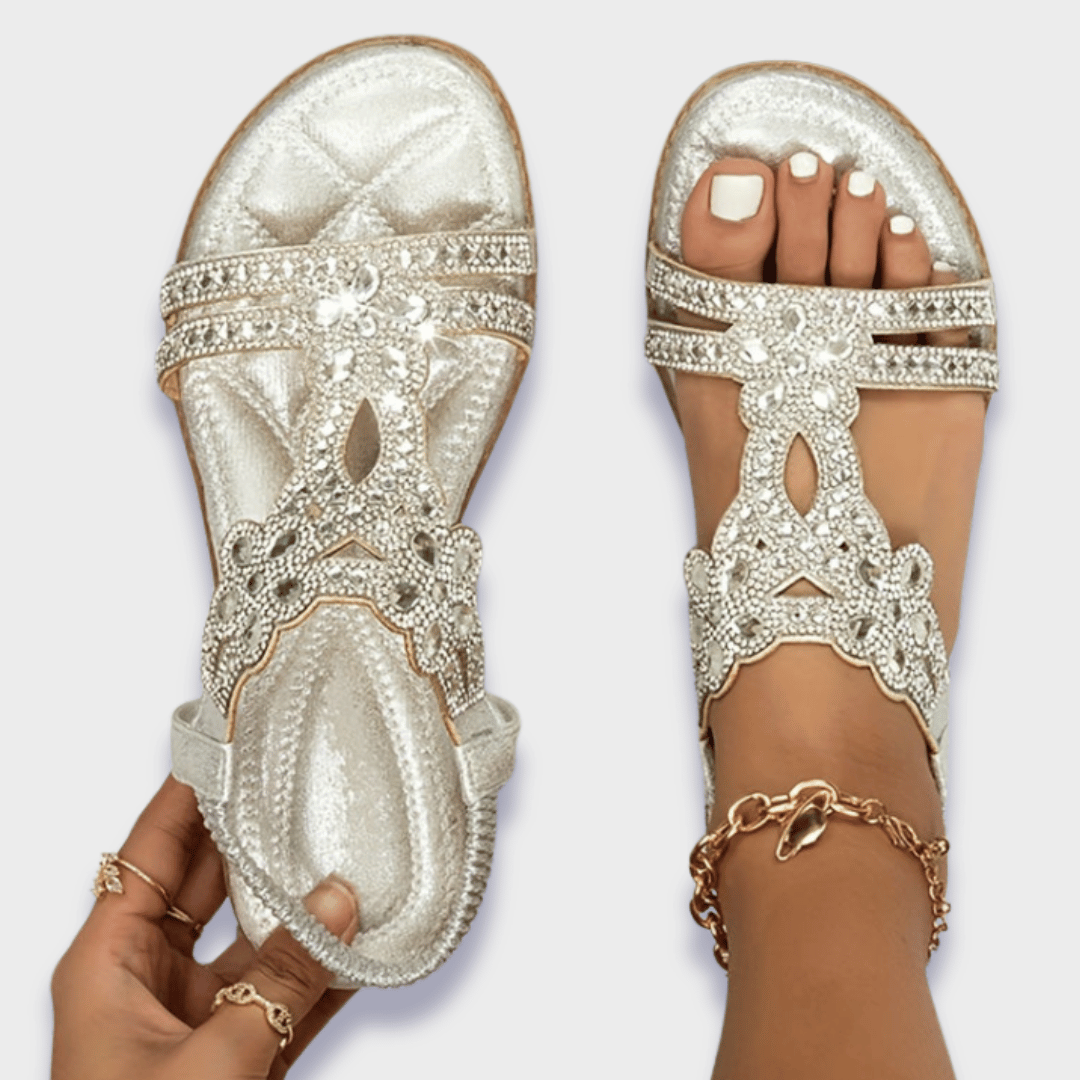 Franziska | Premium Ortopediske Boho Sandaler i Høy Kvalitet