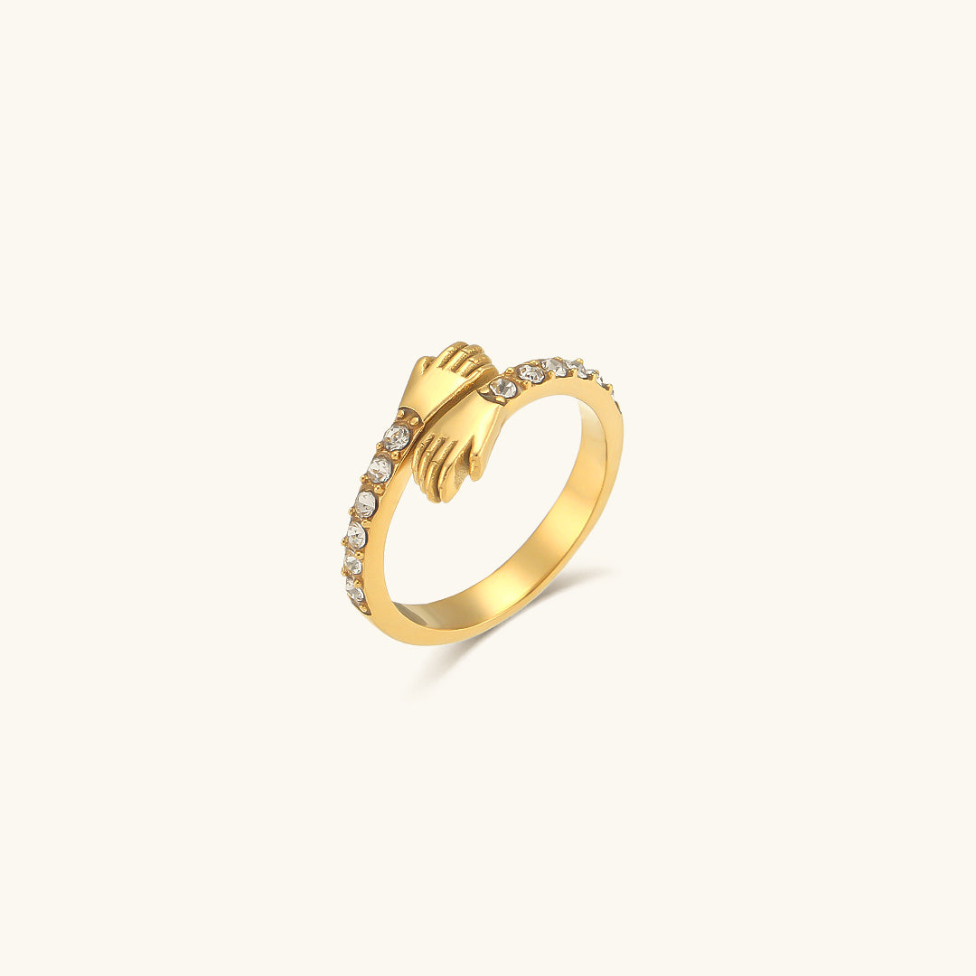 Amaryllis Gull Bold Statement Ring