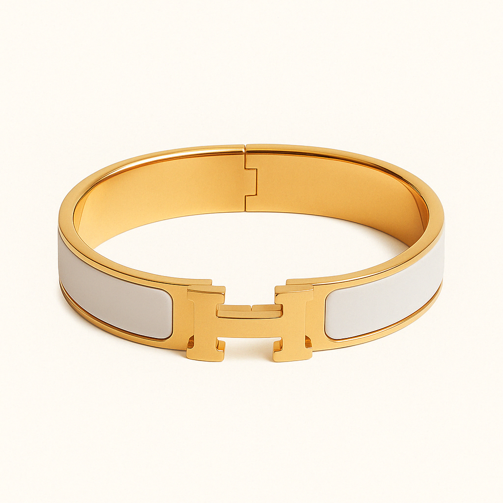 Elegant 'H' Armband fra Helena