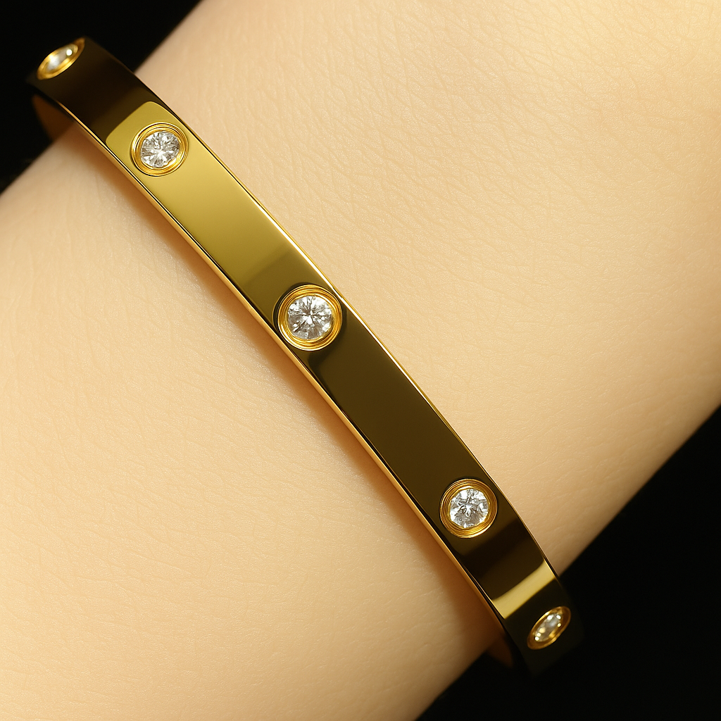FINET Stylish Crystal Bracelet