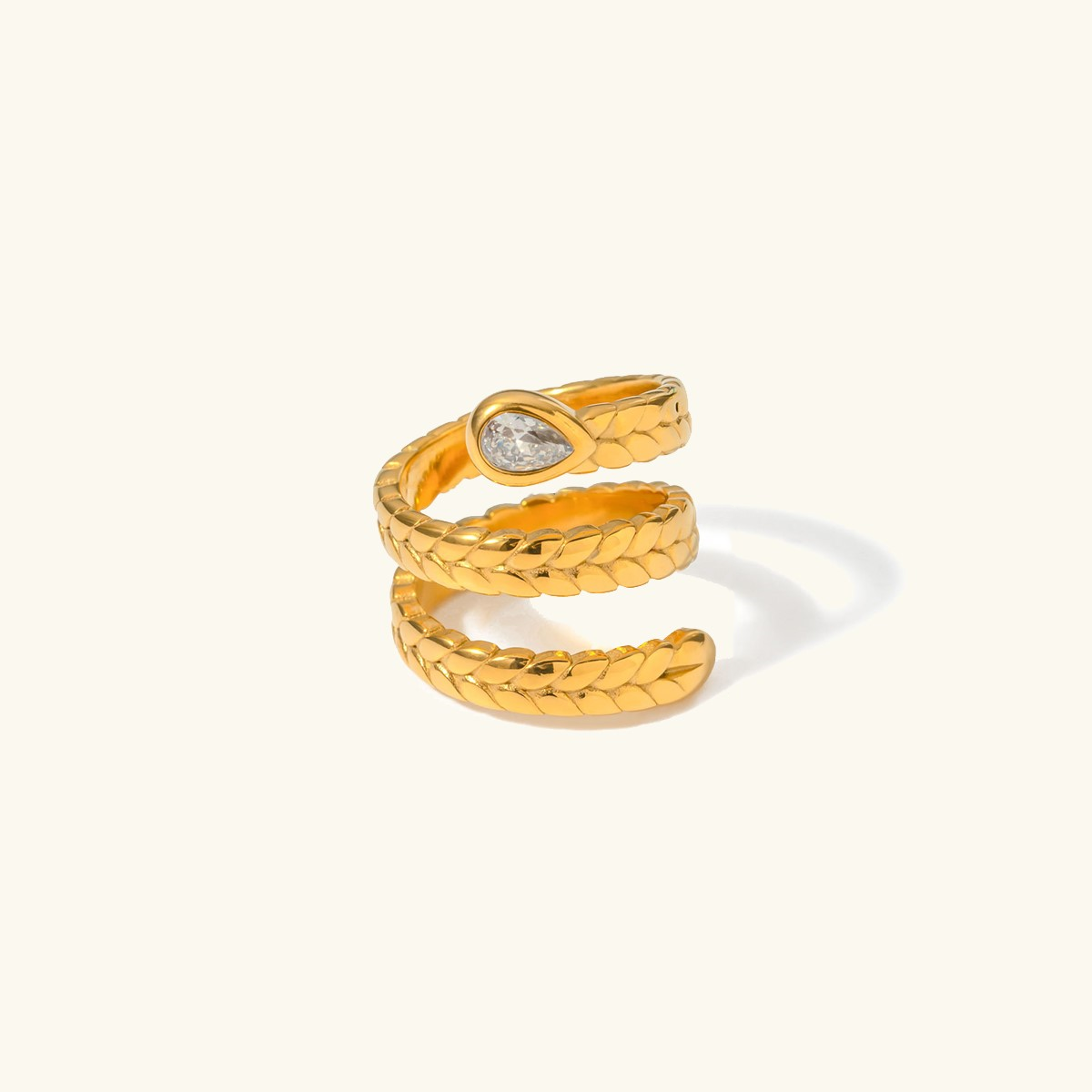 Davina Guld Drage Ring