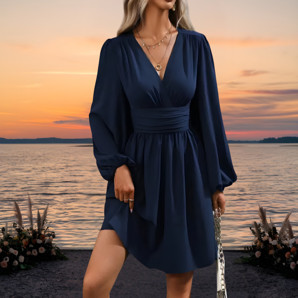 Ingeborg™ | Elegant og Raffinert Kjole for Alle Anledninger