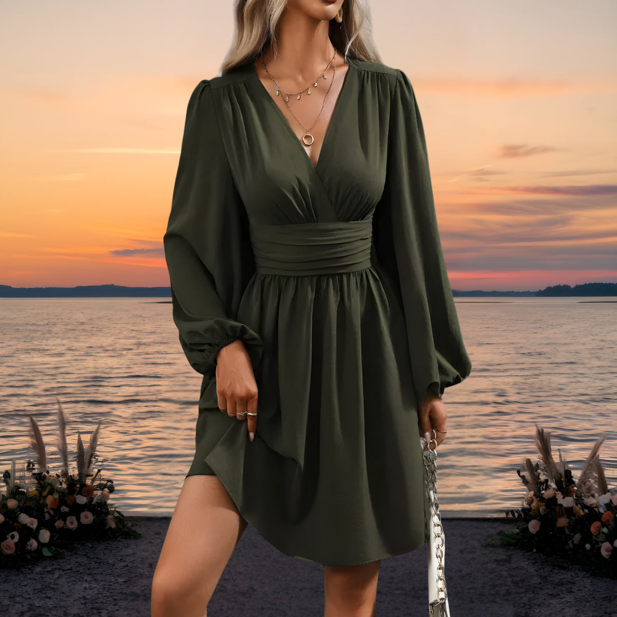 Nervik™ | Elegant og Raffinert Kjole for Alle Anledninger