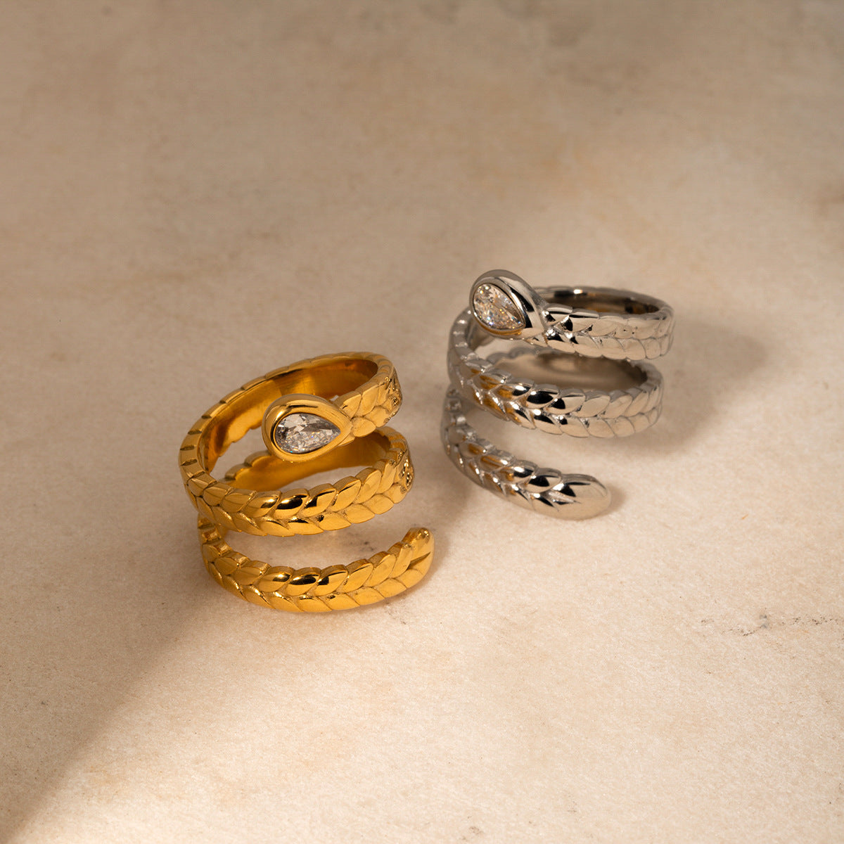 Davina Guld Drage Ring