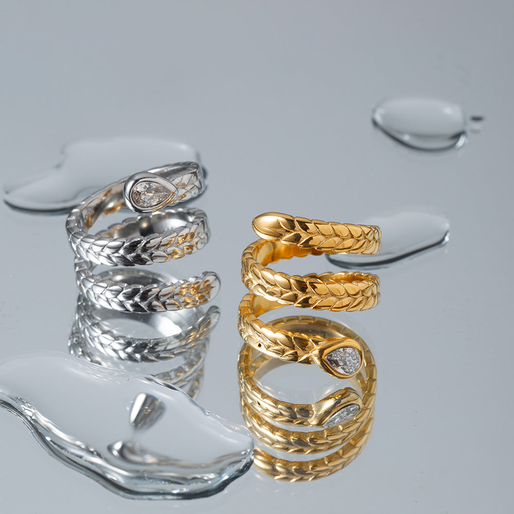 Davina Guld Drage Ring