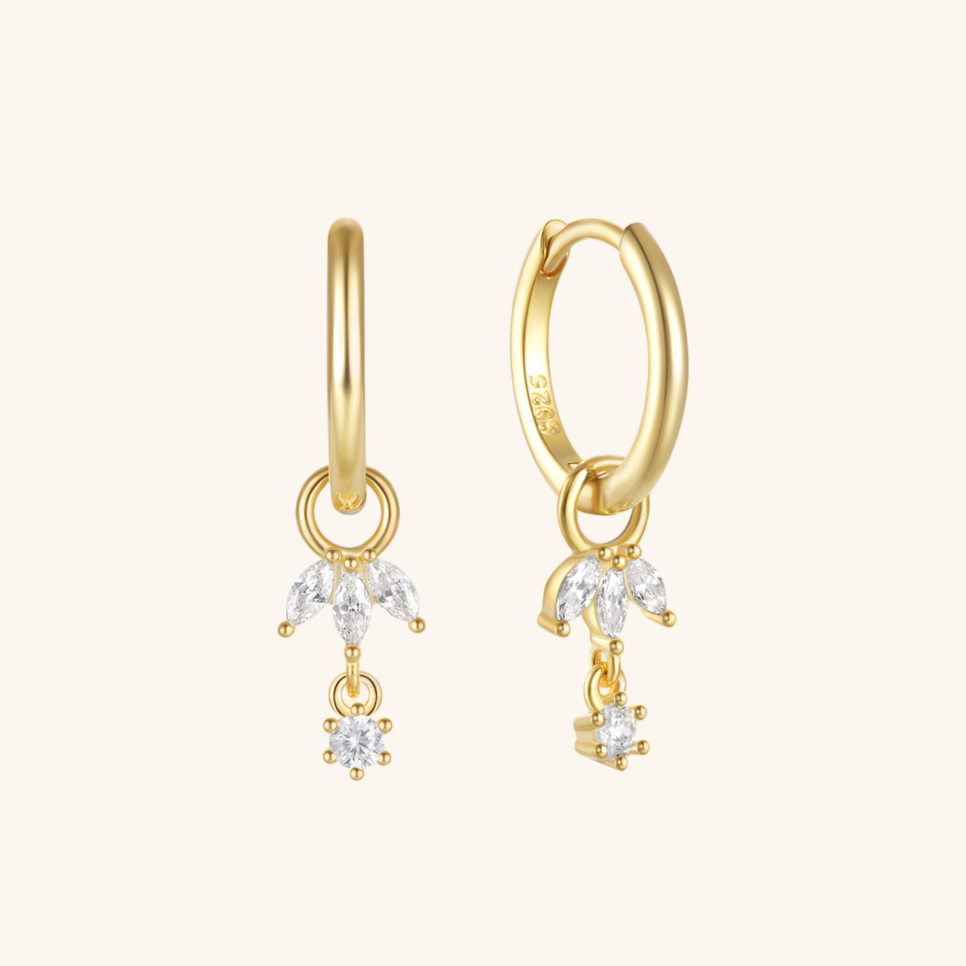 Brooke Elegante Detachable Earrings