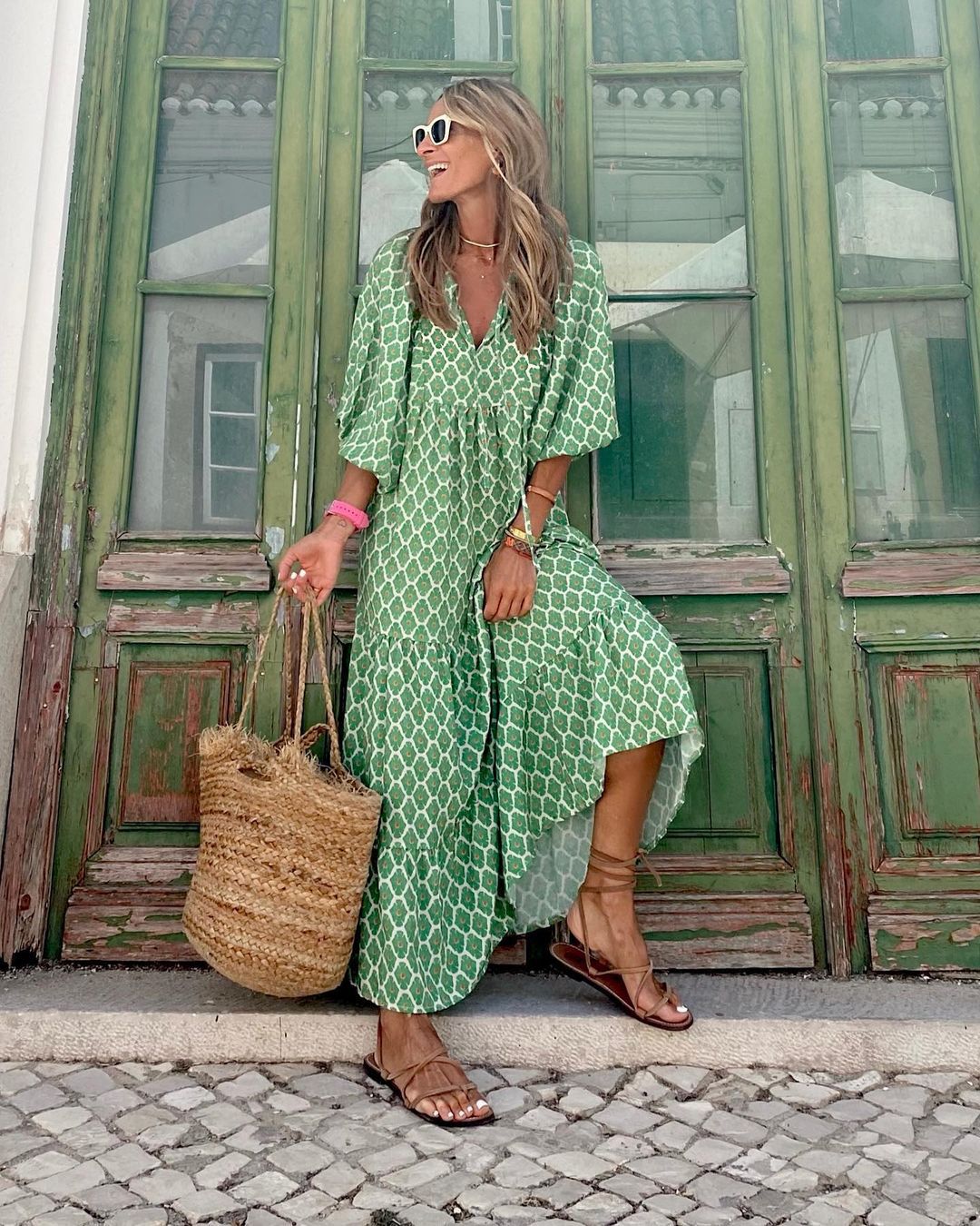 Fiona™ | Boho Chic Maxikjole