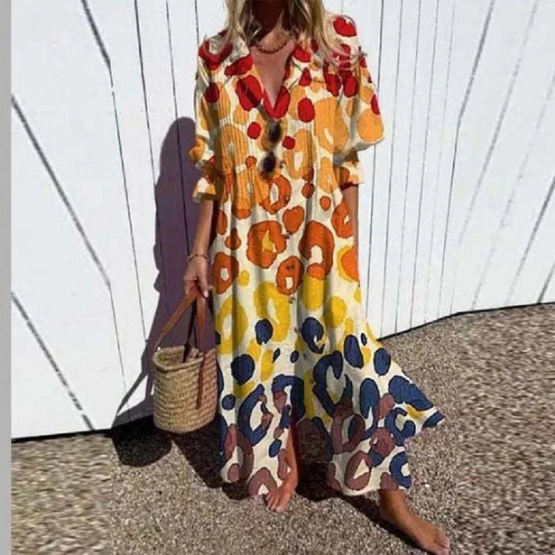Jessy™ |  Luxe Boho Maxi Kjole