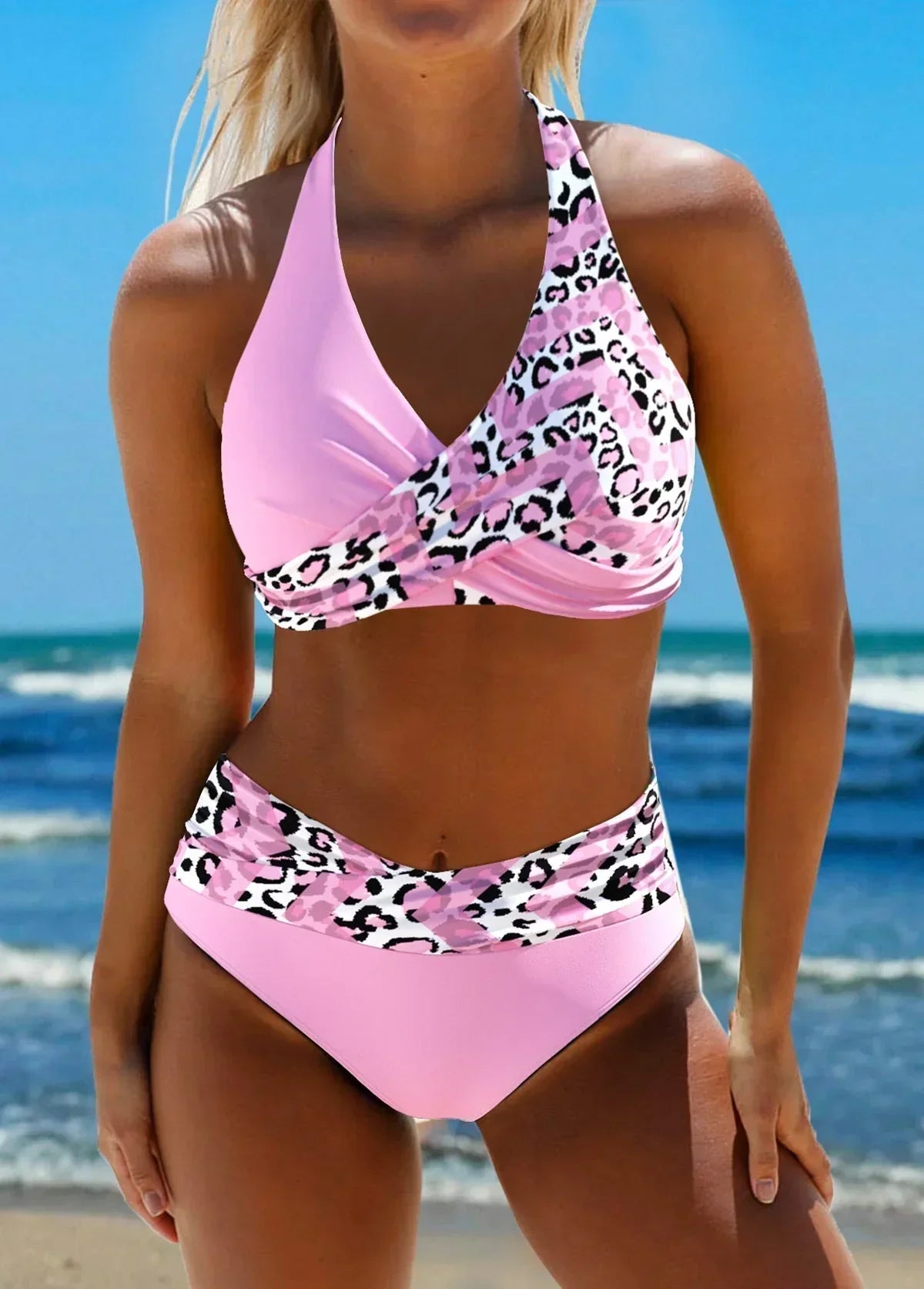 Elnora - Bikini med kryssstropper